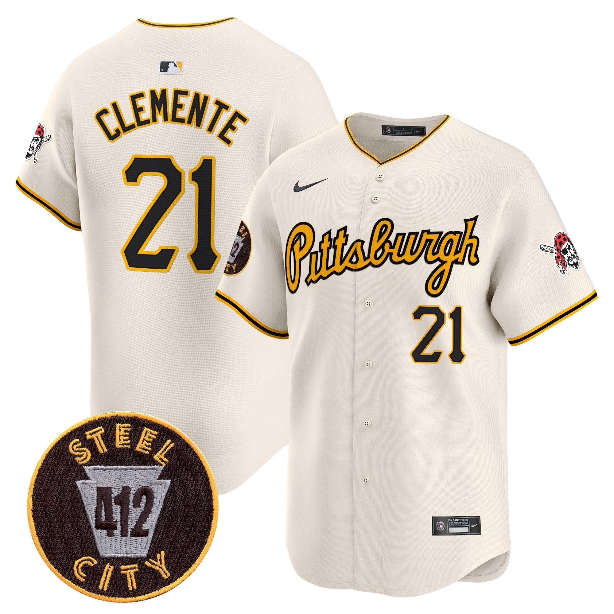 PIT 412 Patch Vapor Premier Limited Jersey V4 - All Stitched