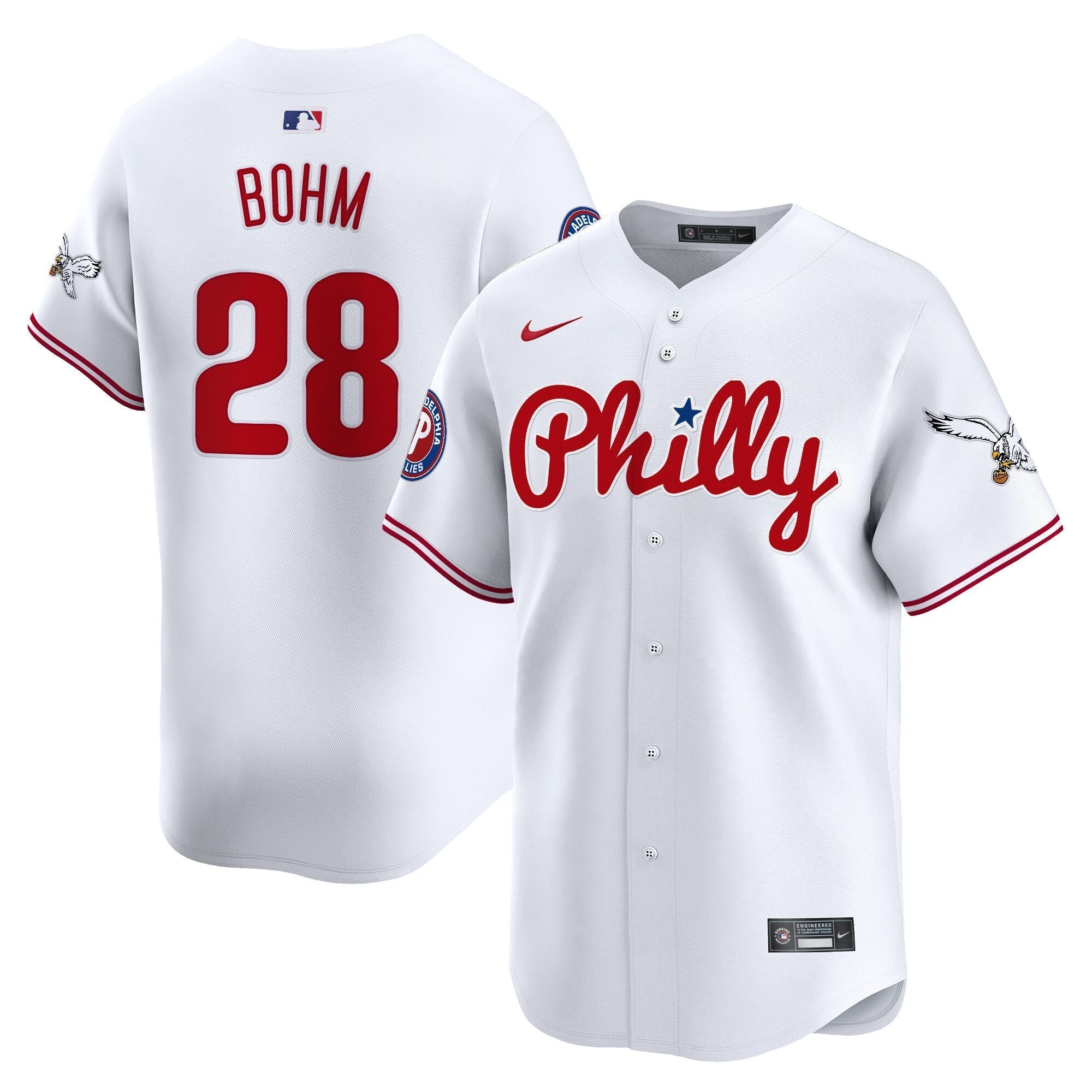 Phillies & Eagles Vapor Premier Limited Jersey - All Stitched