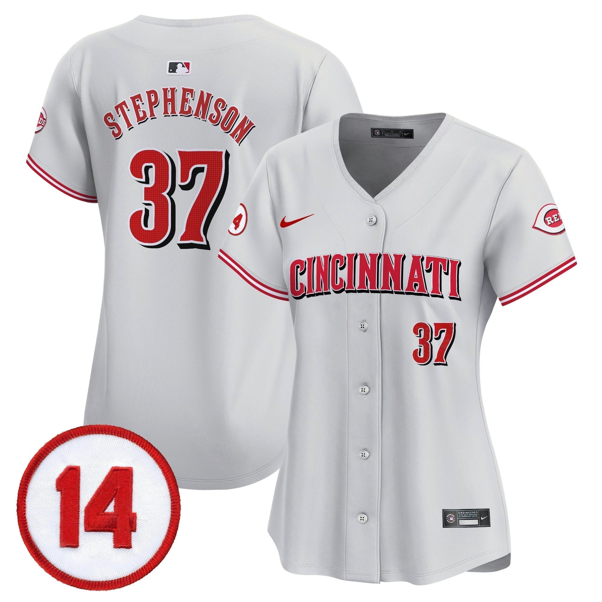 WoCincinnati Reds Pete Rose Patch Vapor Premier Limited Jersey - All Stitched