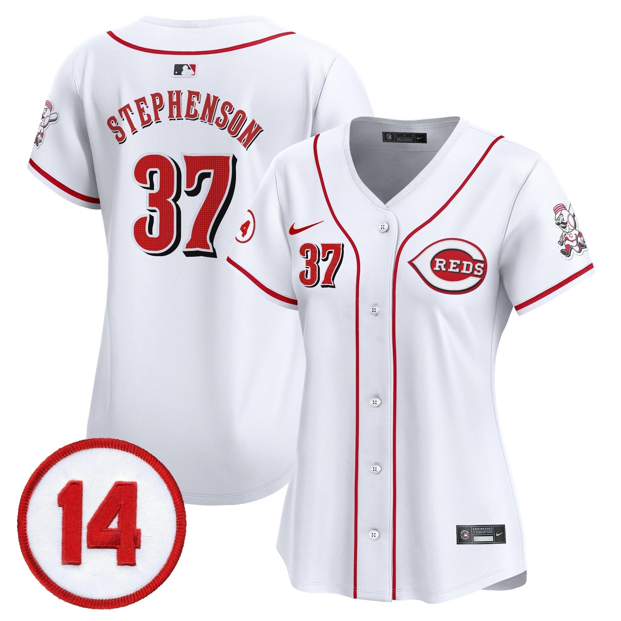 WoCincinnati Reds Pete Rose Patch Vapor Premier Limited Men Jersey - All Stitched