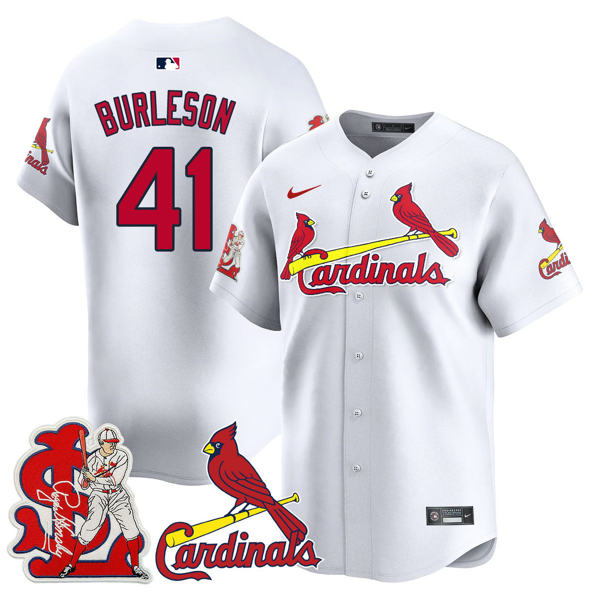 STL Rogers Hornsby Jersey - All Stitched