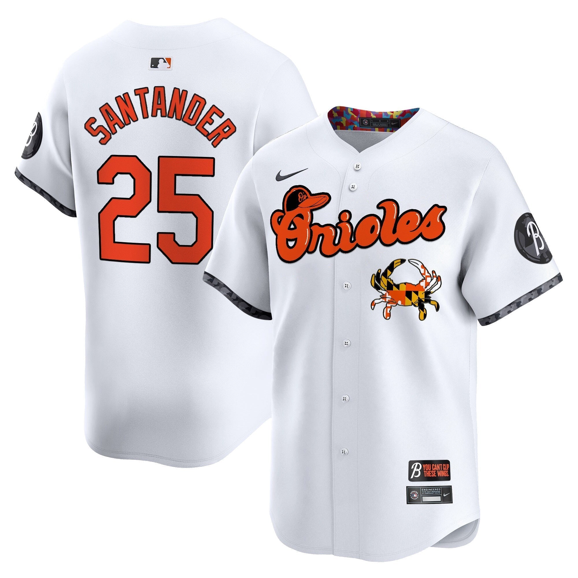 BAL Maryland Blue Crab Vapor Premier Limited Jersey - All Stitched