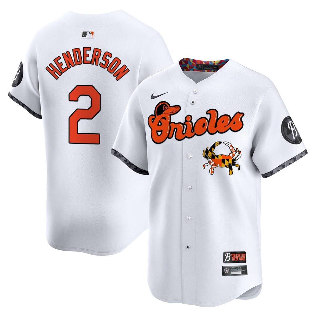 BAL Maryland Blue Crab Vapor Premier Limited Jersey - All Stitched
