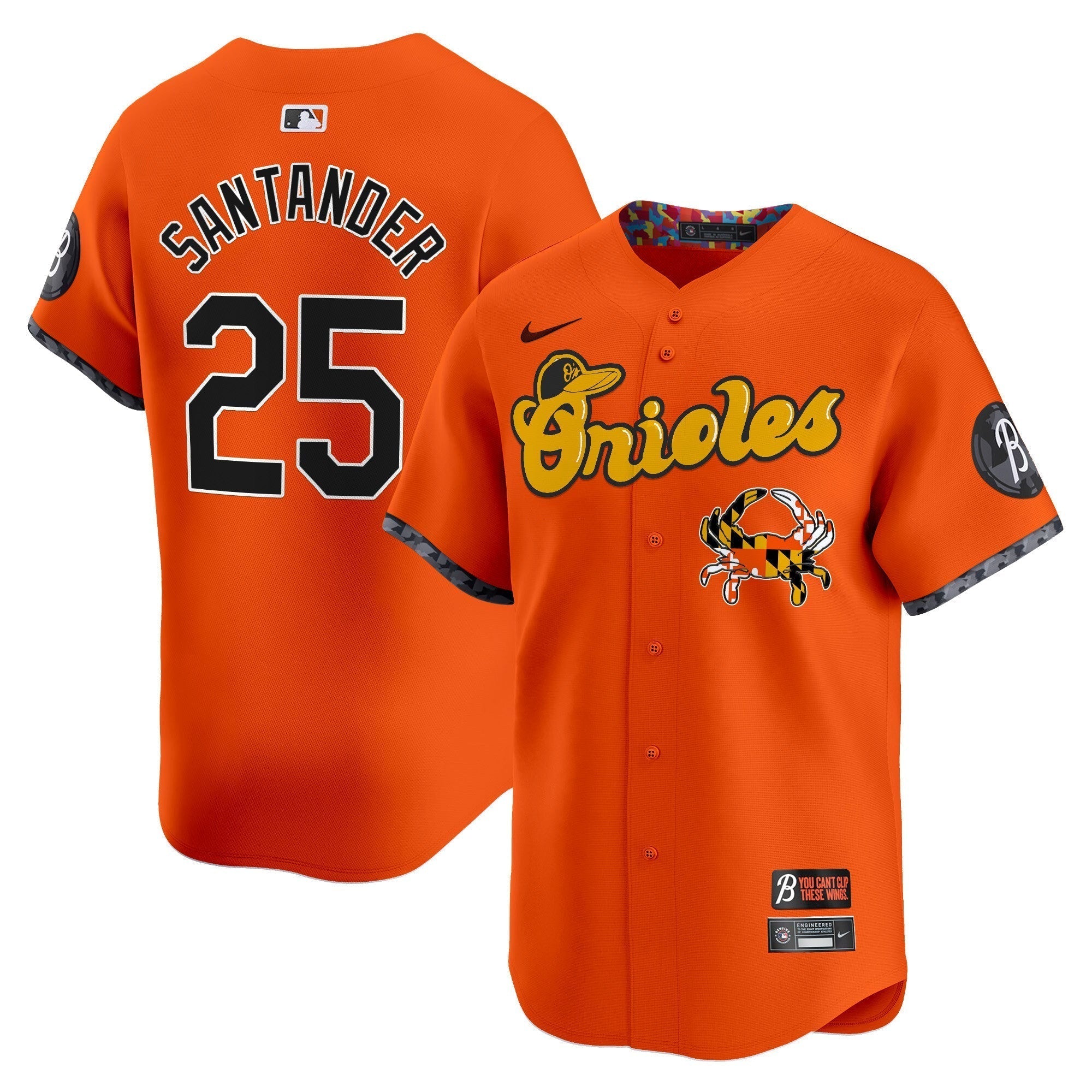 BAL Maryland Blue Crab Vapor Premier Limited Jersey - All Stitched