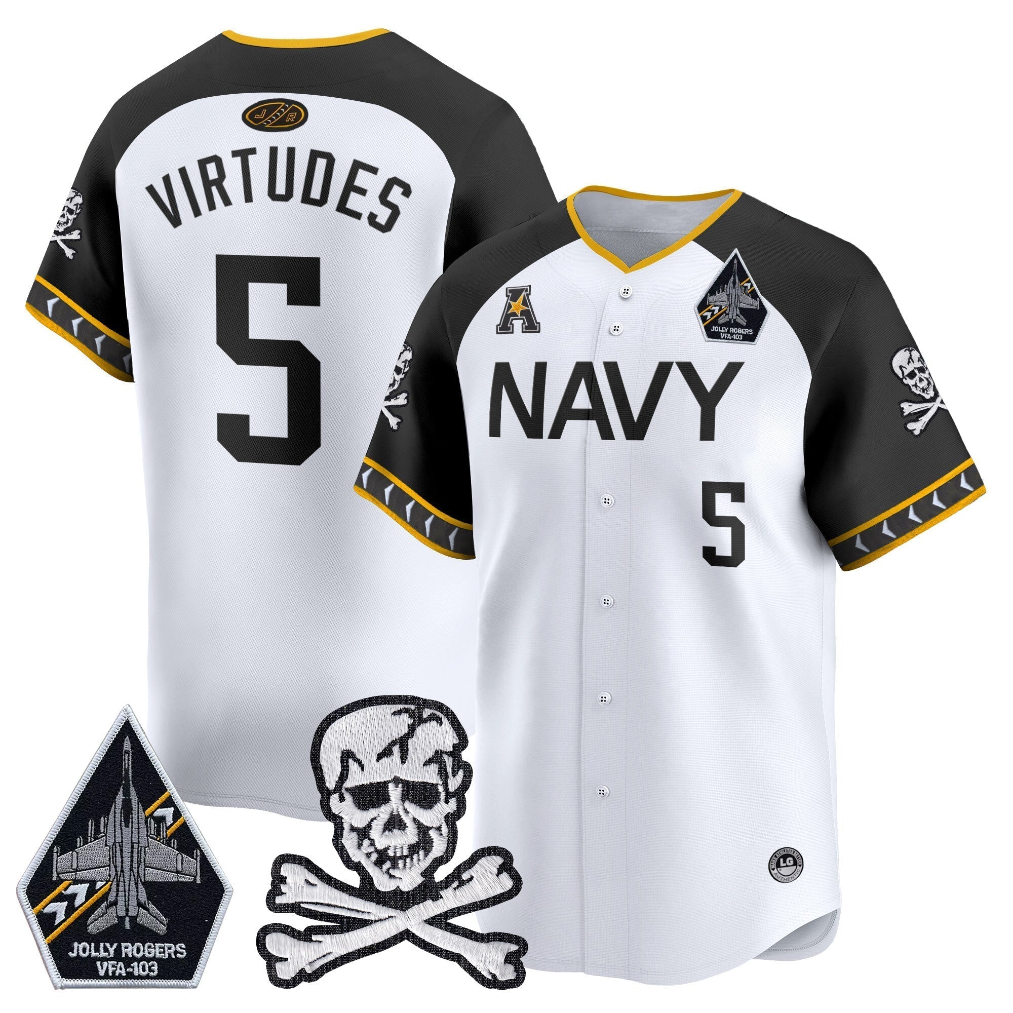 Navy MID 2025 Vapor Premier Limited Jersey - All Stitched