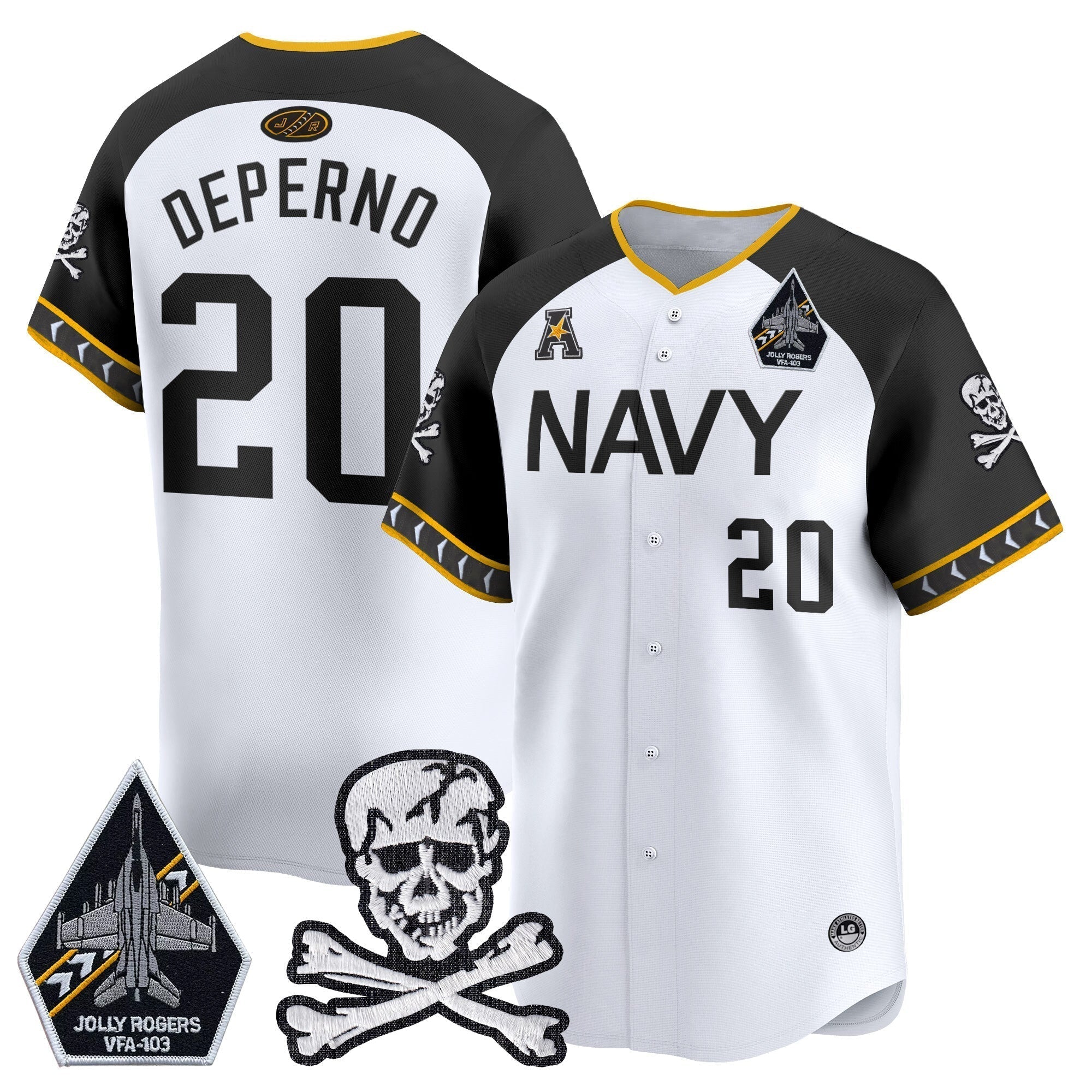 Navy MID 2025 Vapor Premier Limited Jersey - All Stitched