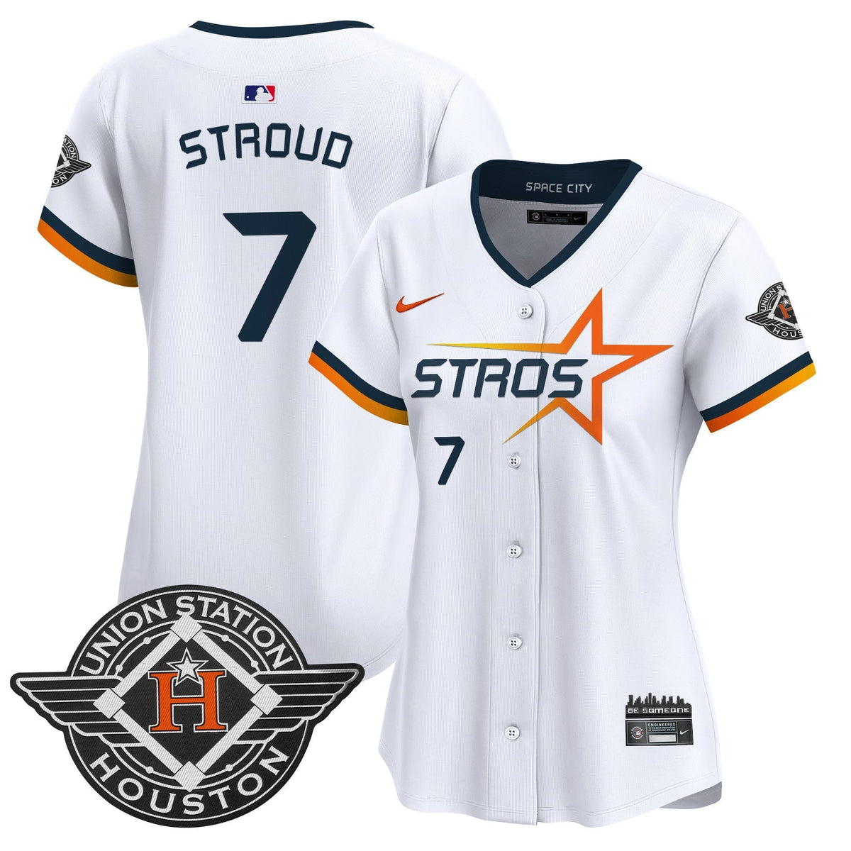 Women's HOU 2025 City Connect Vapor Premier Limited Jersey - All Stitched