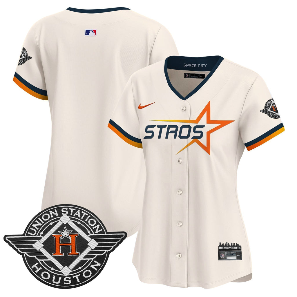 Women's HOU 2025 City Connect Vapor Premier Limited Jersey - All Stitched