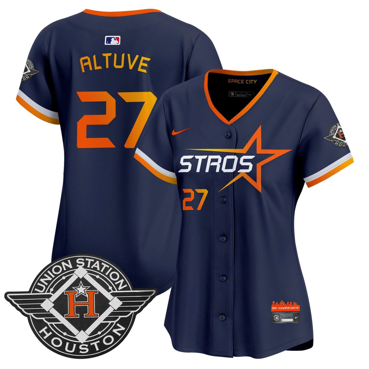 Women's HOU 2025 City Connect Vapor Premier Limited Jersey - All Stitched