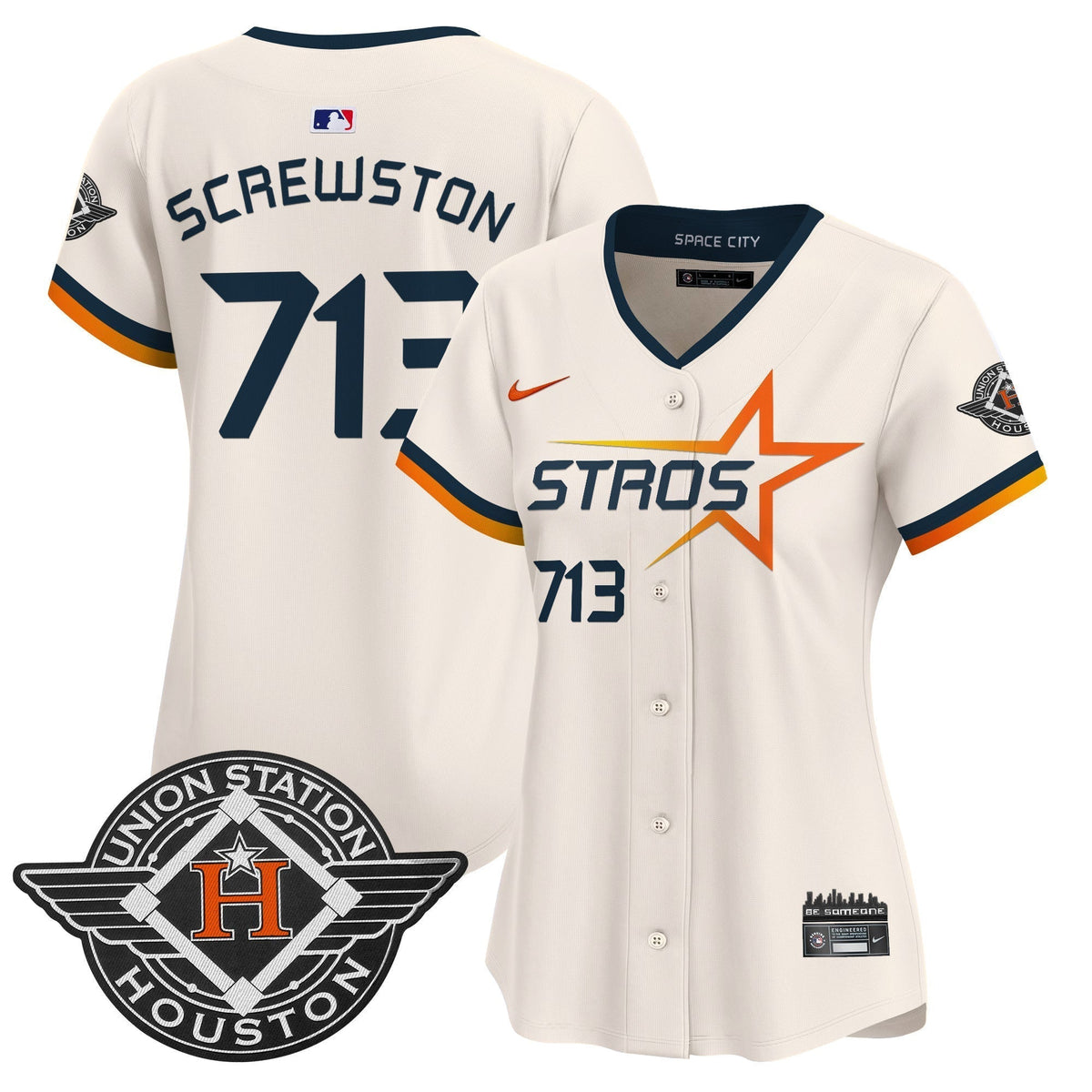 Women's HOU 2025 City Connect Vapor Premier Limited Jersey - All Stitched