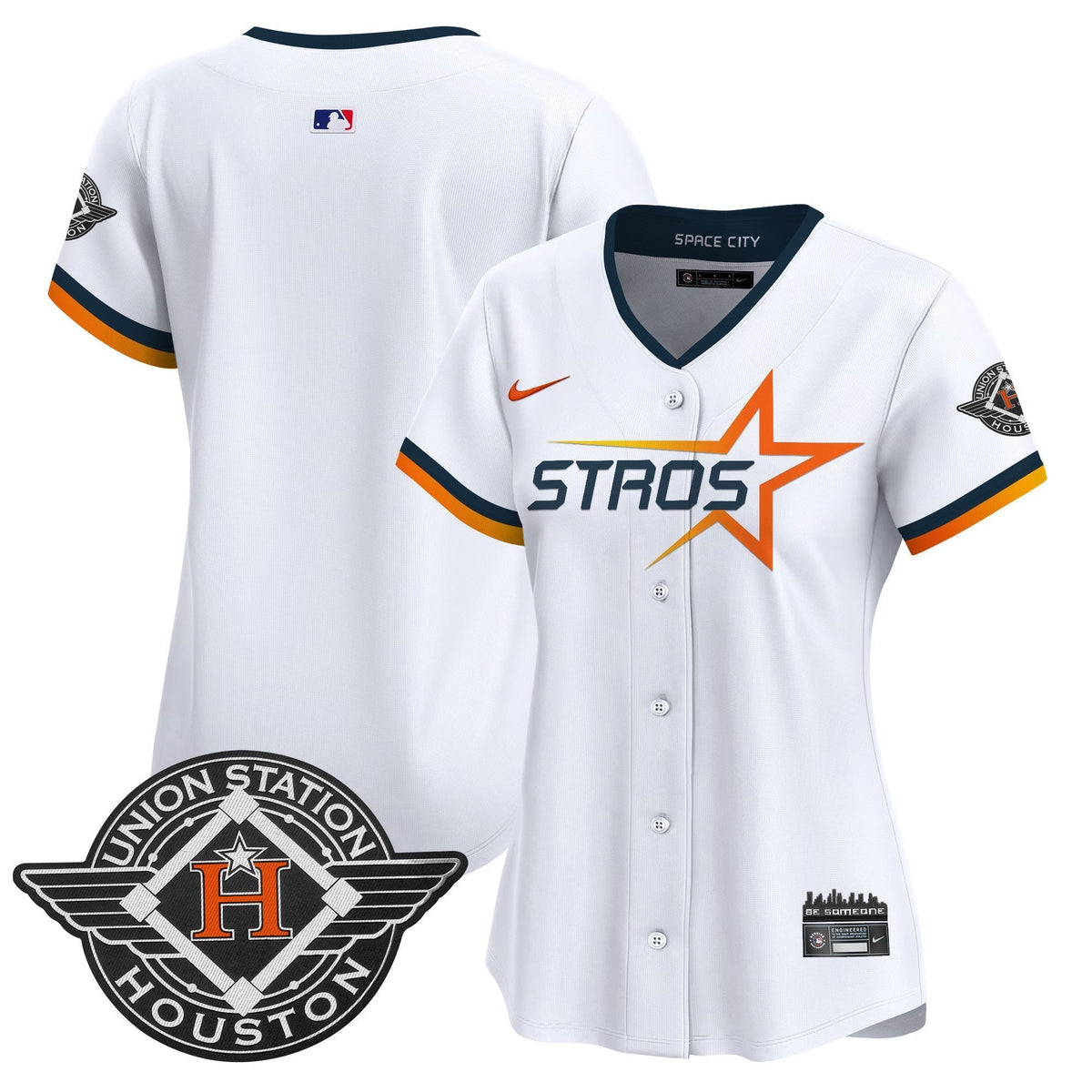 Women's HOU 2025 City Connect Vapor Premier Limited Jersey - All Stitched