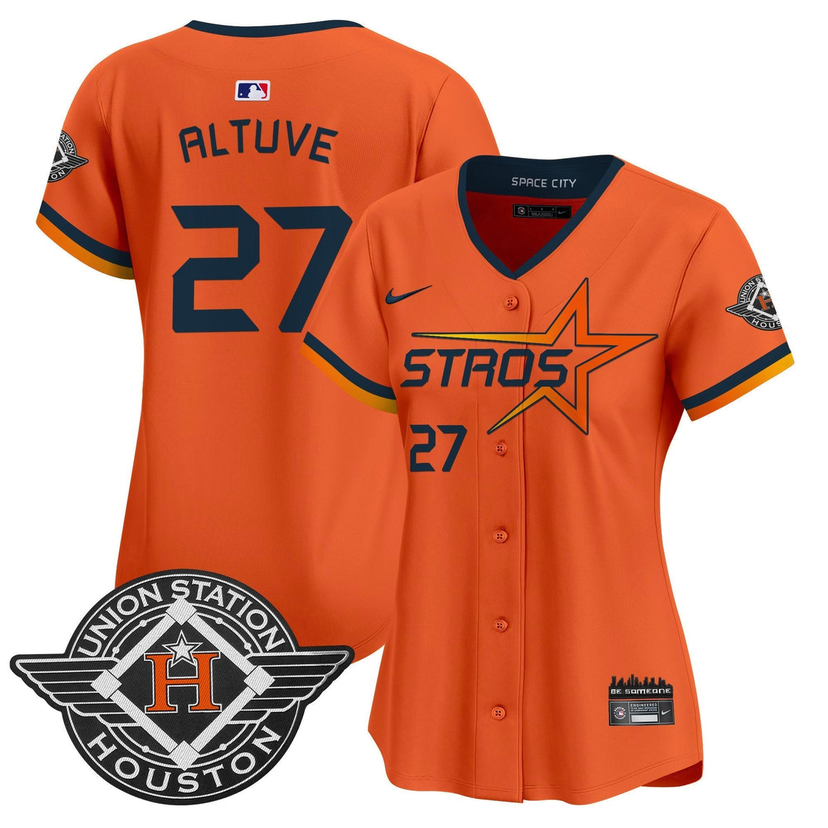 Women's HOU 2025 City Connect Vapor Premier Limited Jersey - All Stitched