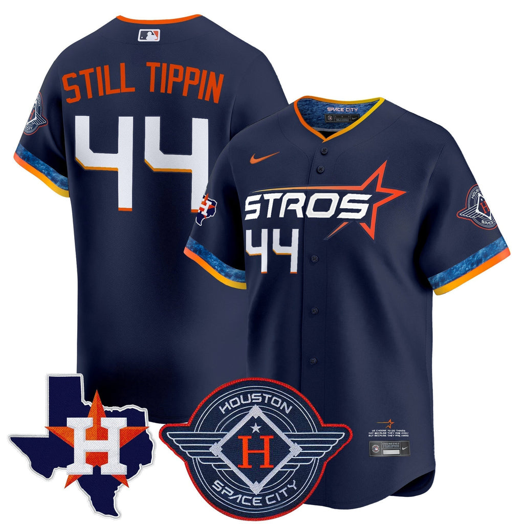 HOU 2025 City Connect Texas Patch Vapor Premier Limited Jersey - All Stitched