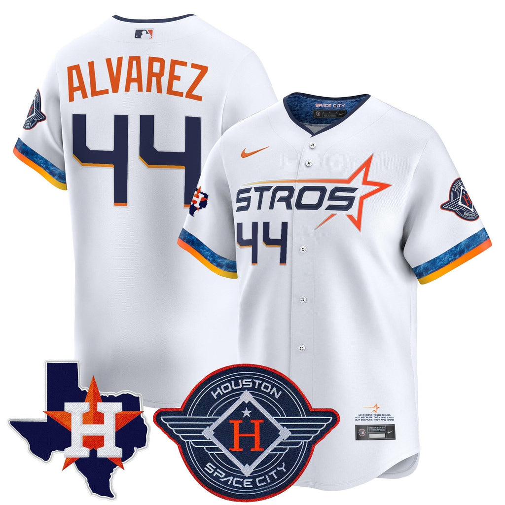 HOU 2025 City Connect Texas Patch Vapor Premier Limited Men Jersey - All Stitched