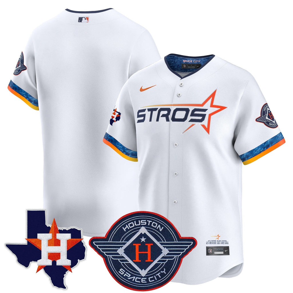 HOU 2025 City Connect Texas Patch Vapor Premier Limited Men Jersey - All Stitched
