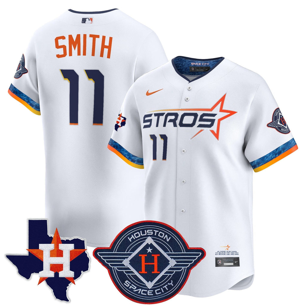 HOU 2025 City Connect Texas Patch Vapor Premier Limited Men Jersey - All Stitched