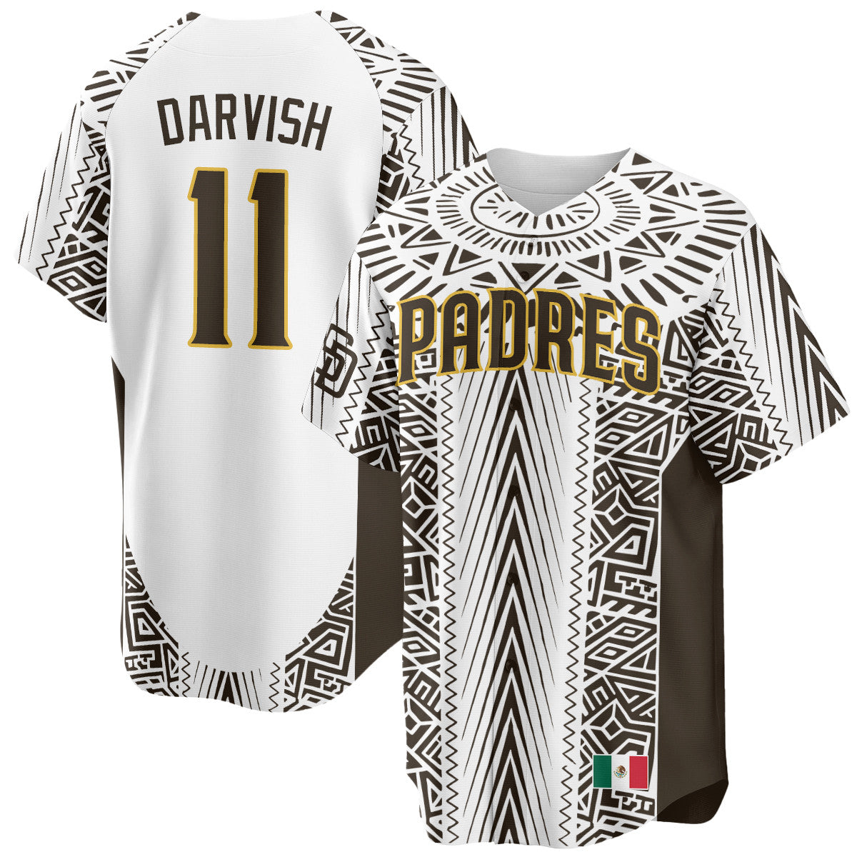 SD Mexican Heritage Jersey - All Stitched