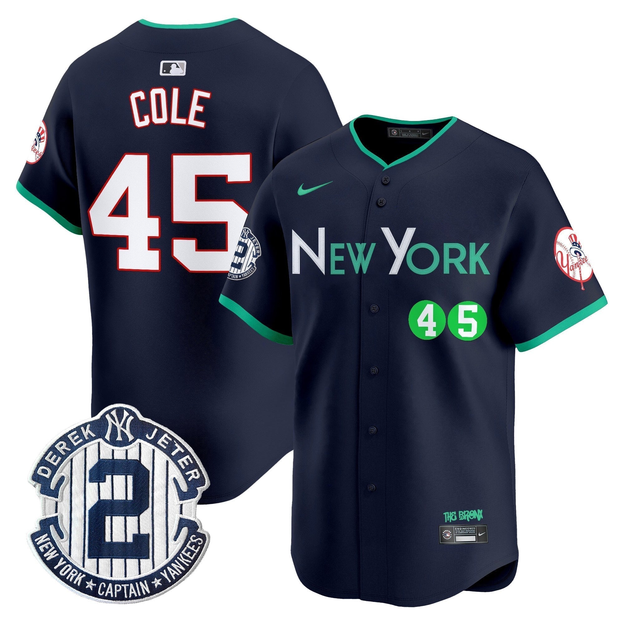 NYY City Connect Vapor Premier Limited Jersey - All Stitched