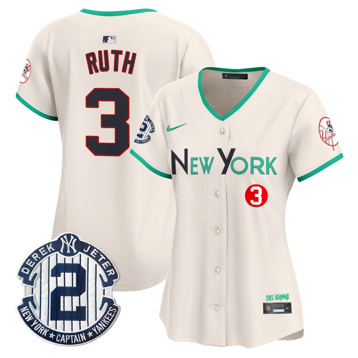 Women's NYY City Connect Vapor Premier Limited Jersey - All Stitched