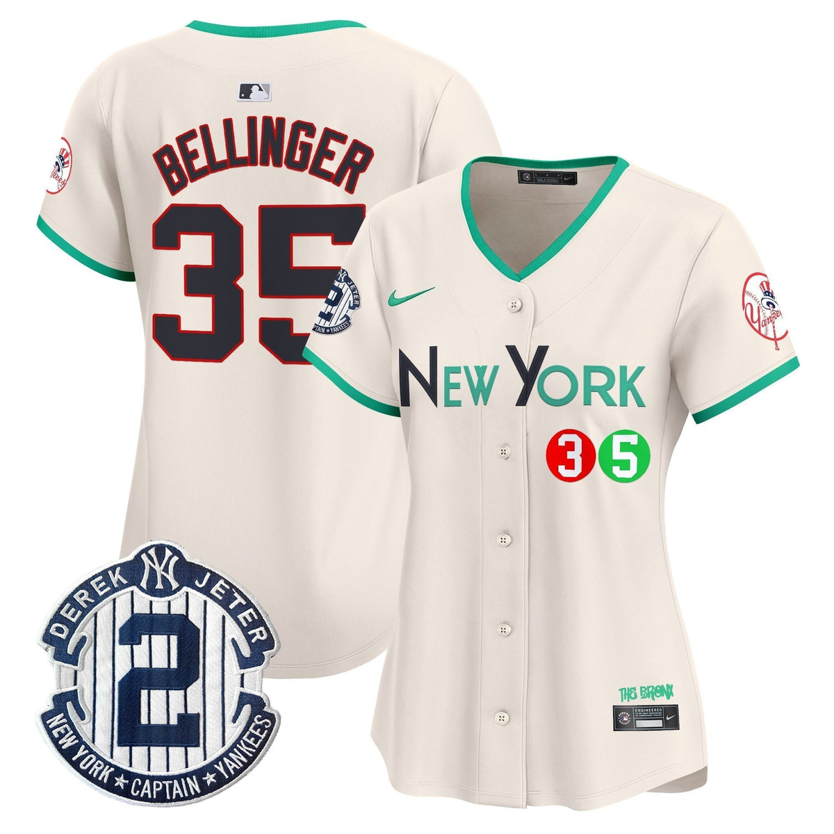 Women's NYY City Connect Vapor Premier Limited Jersey - All Stitched