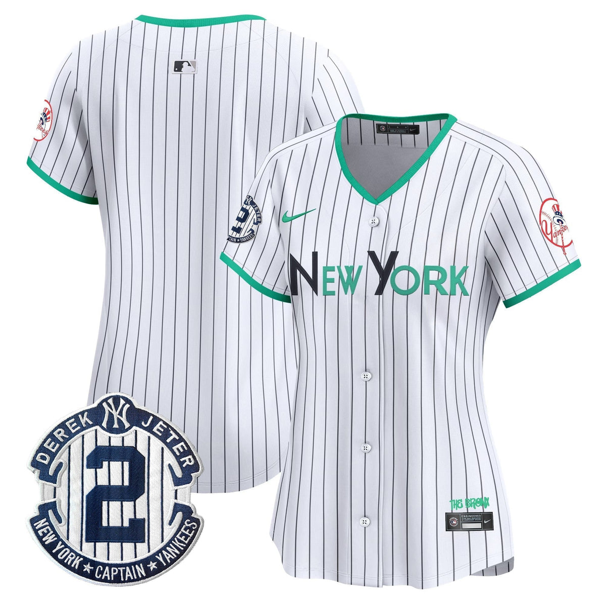 Women's NYY City Connect Vapor Premier Limited Jersey - All Stitched