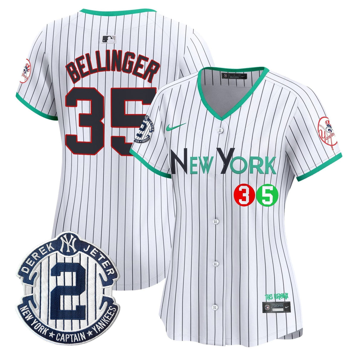 Women's NYY City Connect Vapor Premier Limited Jersey - All Stitched
