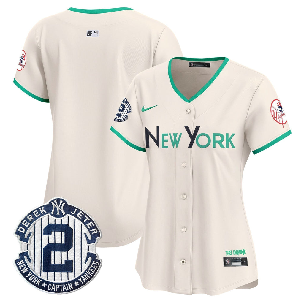 Women's NYY City Connect Vapor Premier Limited Jersey - All Stitched