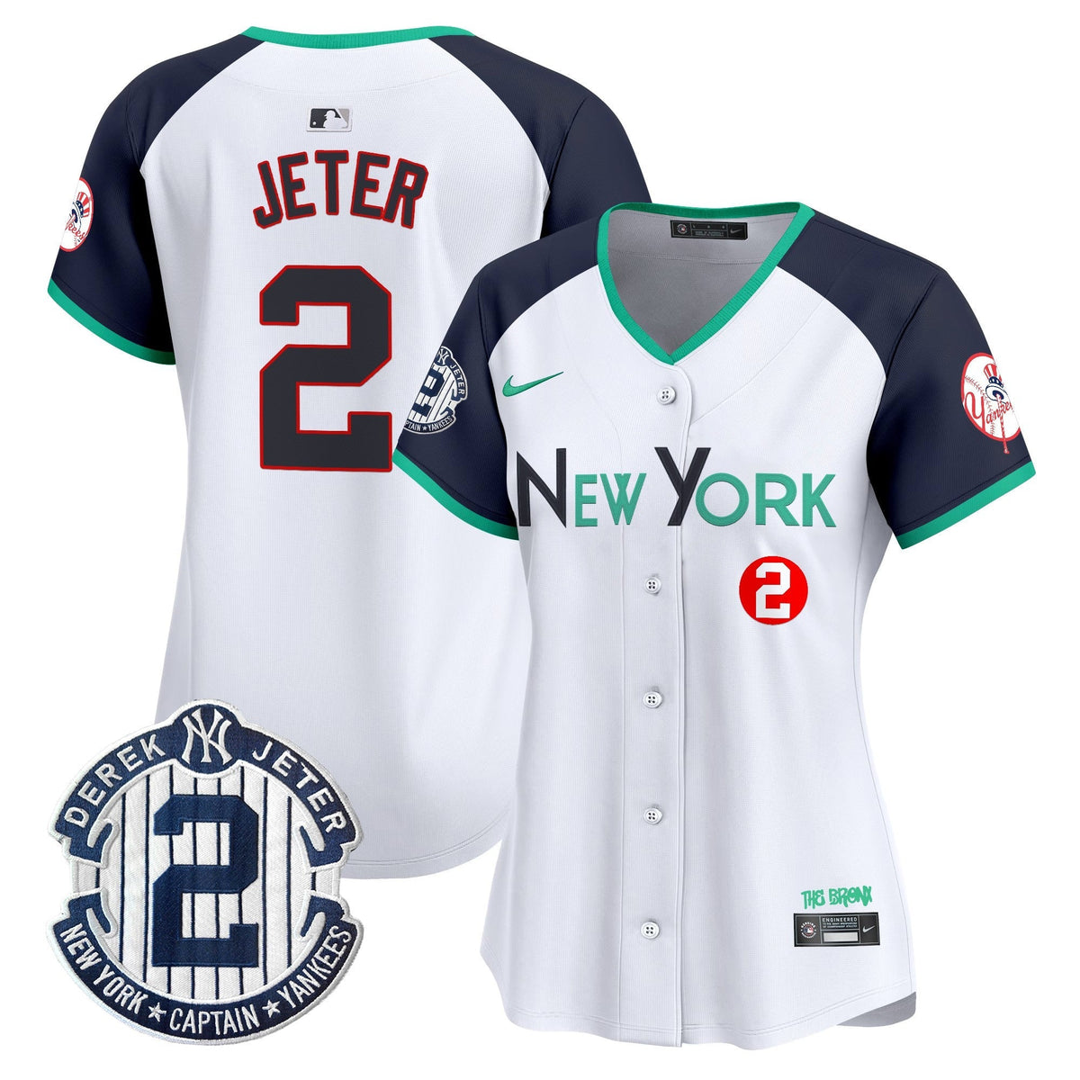 Women's NYY City Connect Vapor Premier Limited Jersey - All Stitched