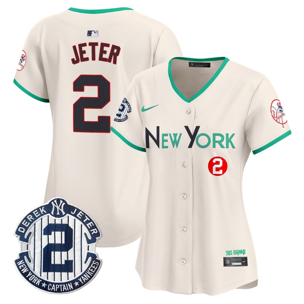 Women's NYY City Connect Vapor Premier Limited Jersey - All Stitched
