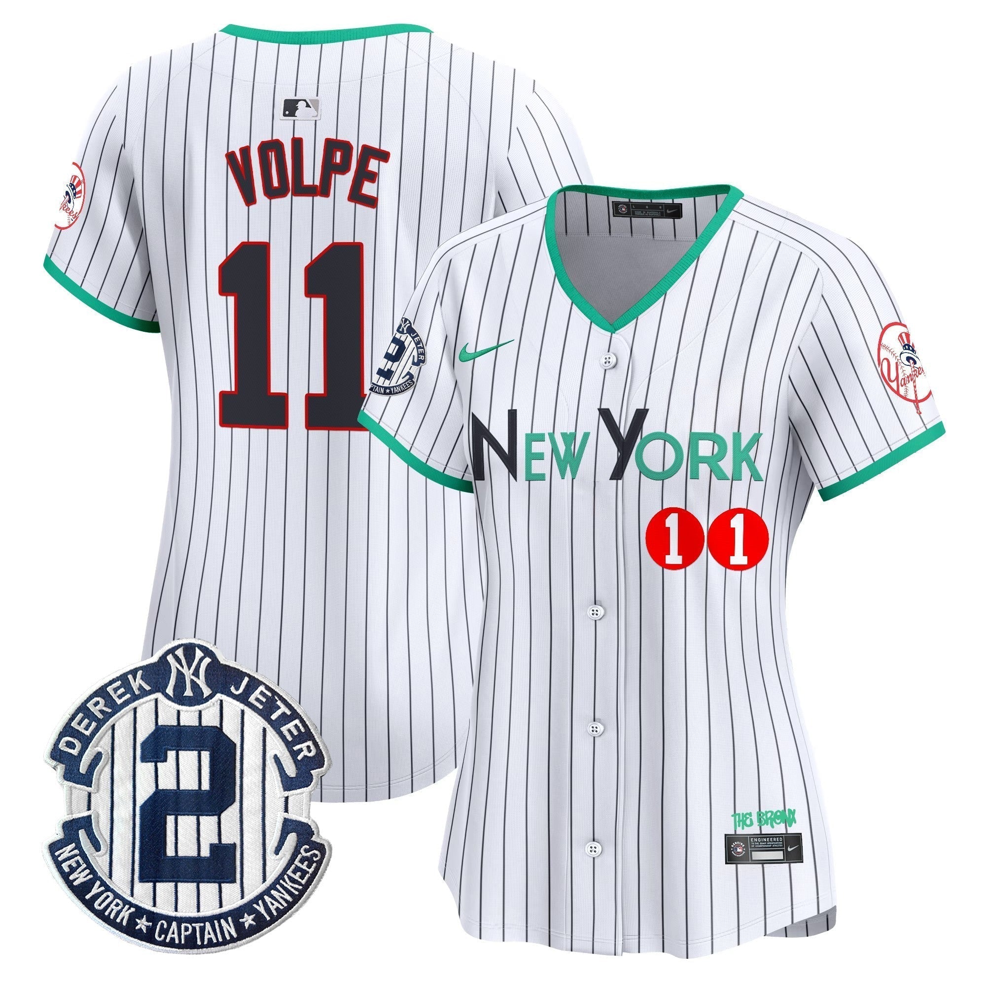 Women's NYY City Connect Vapor Premier Limited Jersey - All Stitched