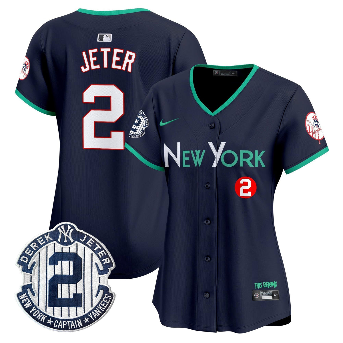 Women's NYY City Connect Vapor Premier Limited Jersey - All Stitched