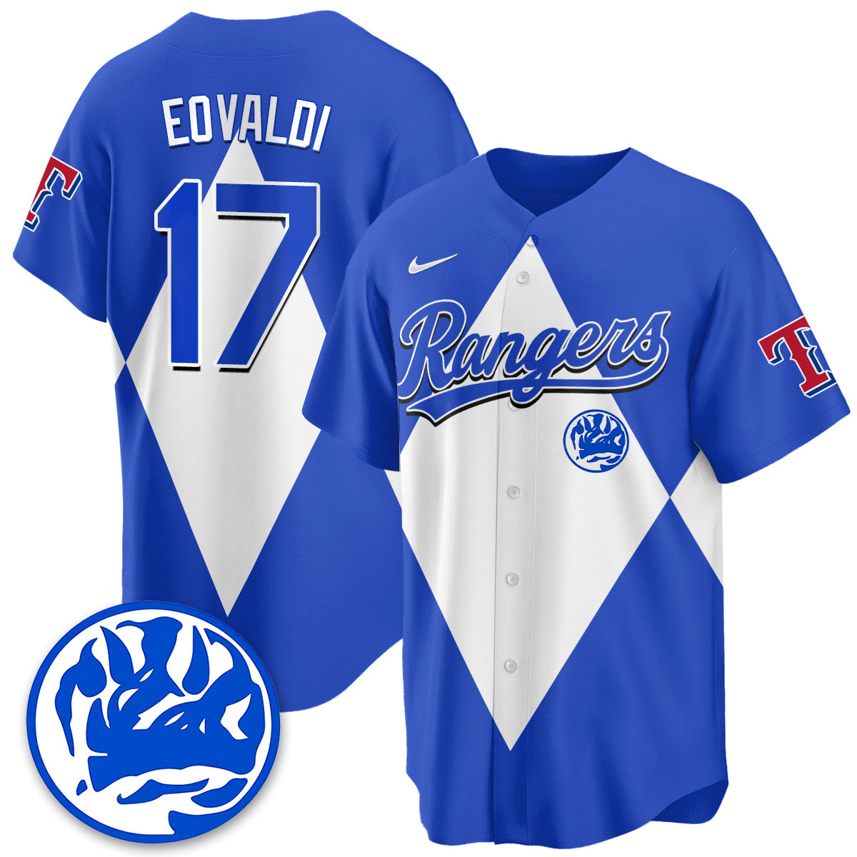 TEX Power Rangers Limited Jersey - All Stitched