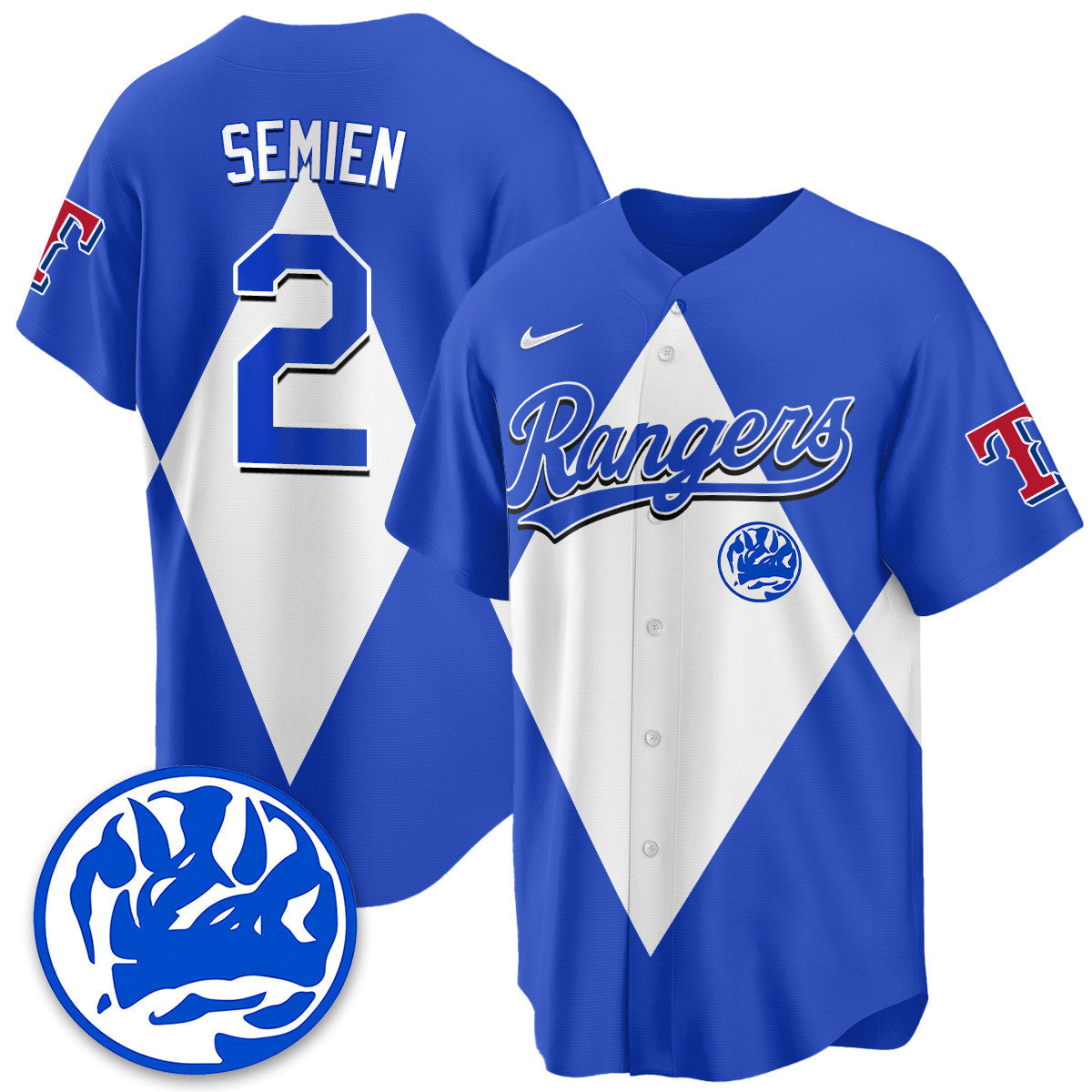 TEX Power Rangers Limited Jersey - All Stitched