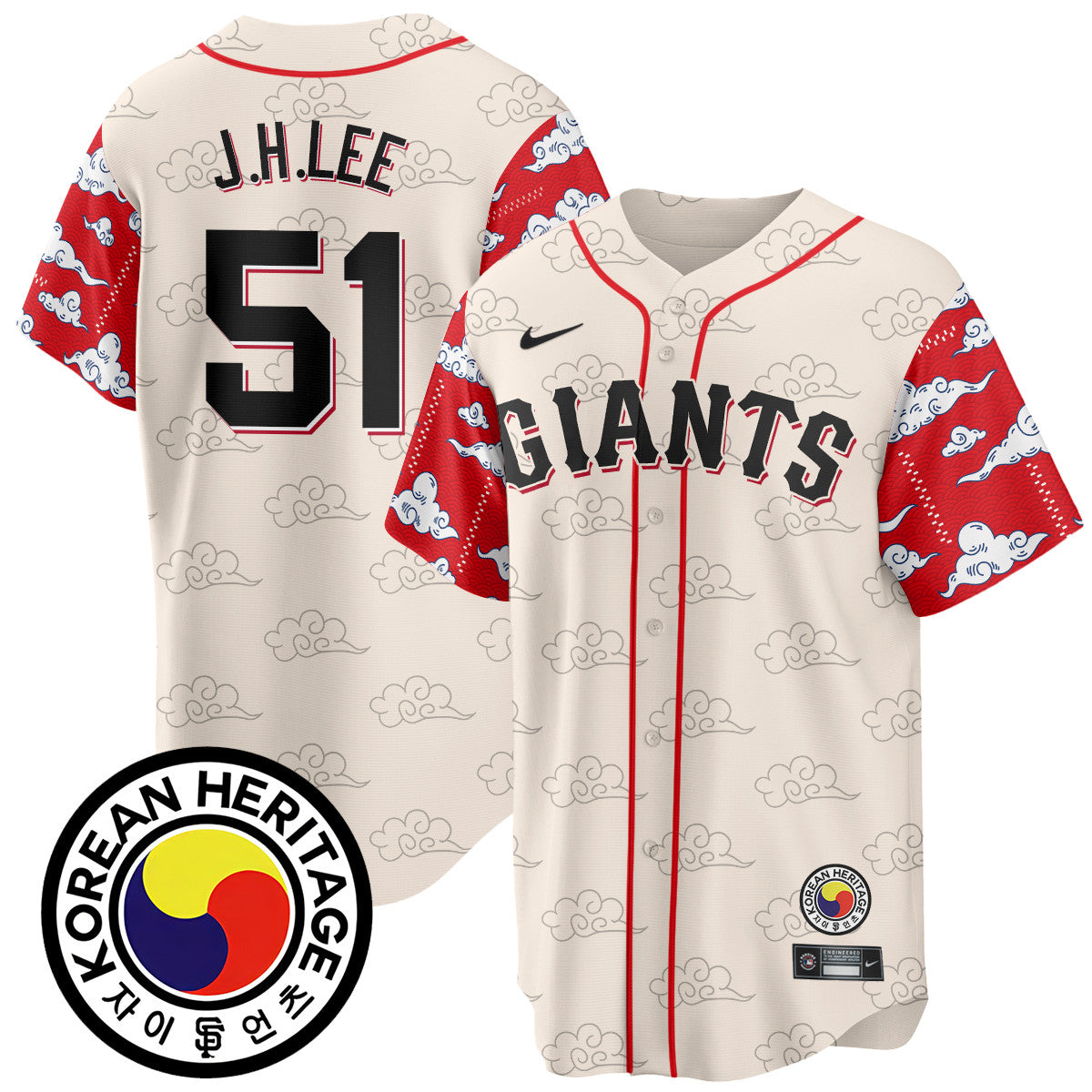 SF Korean Heritage Men Jersey - All Stitched
