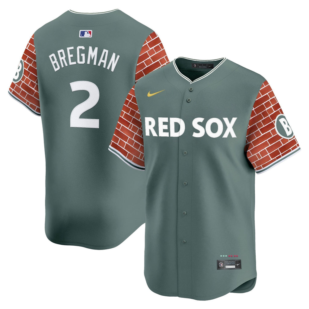 BOS 2025 Fenway Red Brick Style Vapor Premier Limited Jersey - Stitched