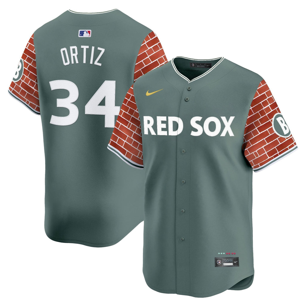 BOS 2025 Fenway Red Brick Style Vapor Premier Limited Jersey - Stitched