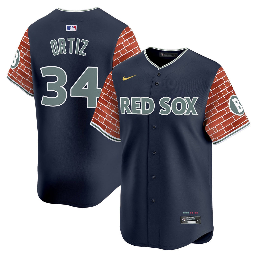 BOS 2025 Fenway Red Brick Style Vapor Premier Limited Jersey - Stitched
