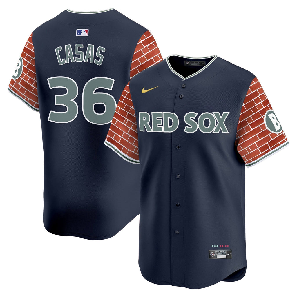 BOS 2025 Fenway Red Brick Style Vapor Premier Limited Jersey - Stitched