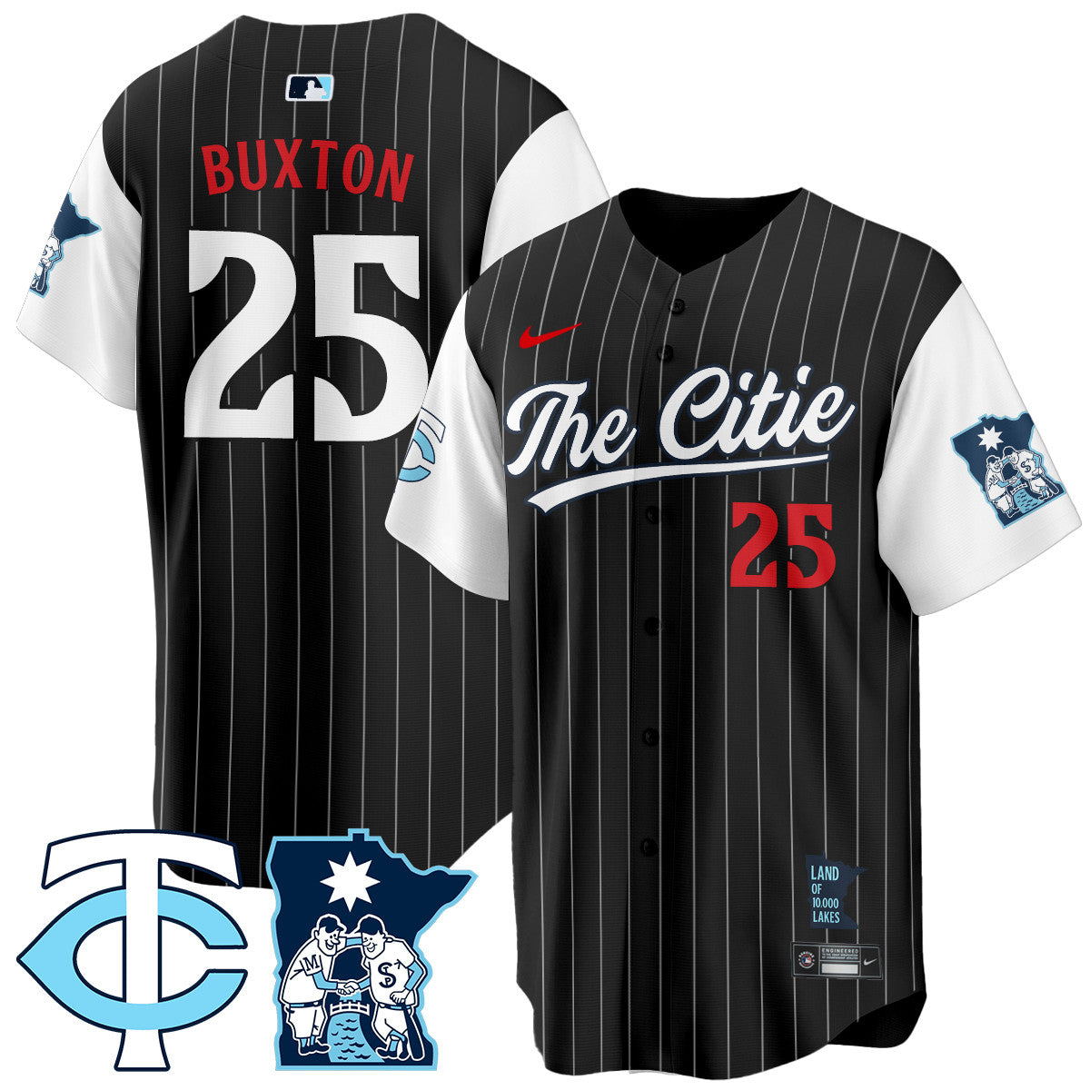 MIN City Connect Concept Men Jersey - All Stitched