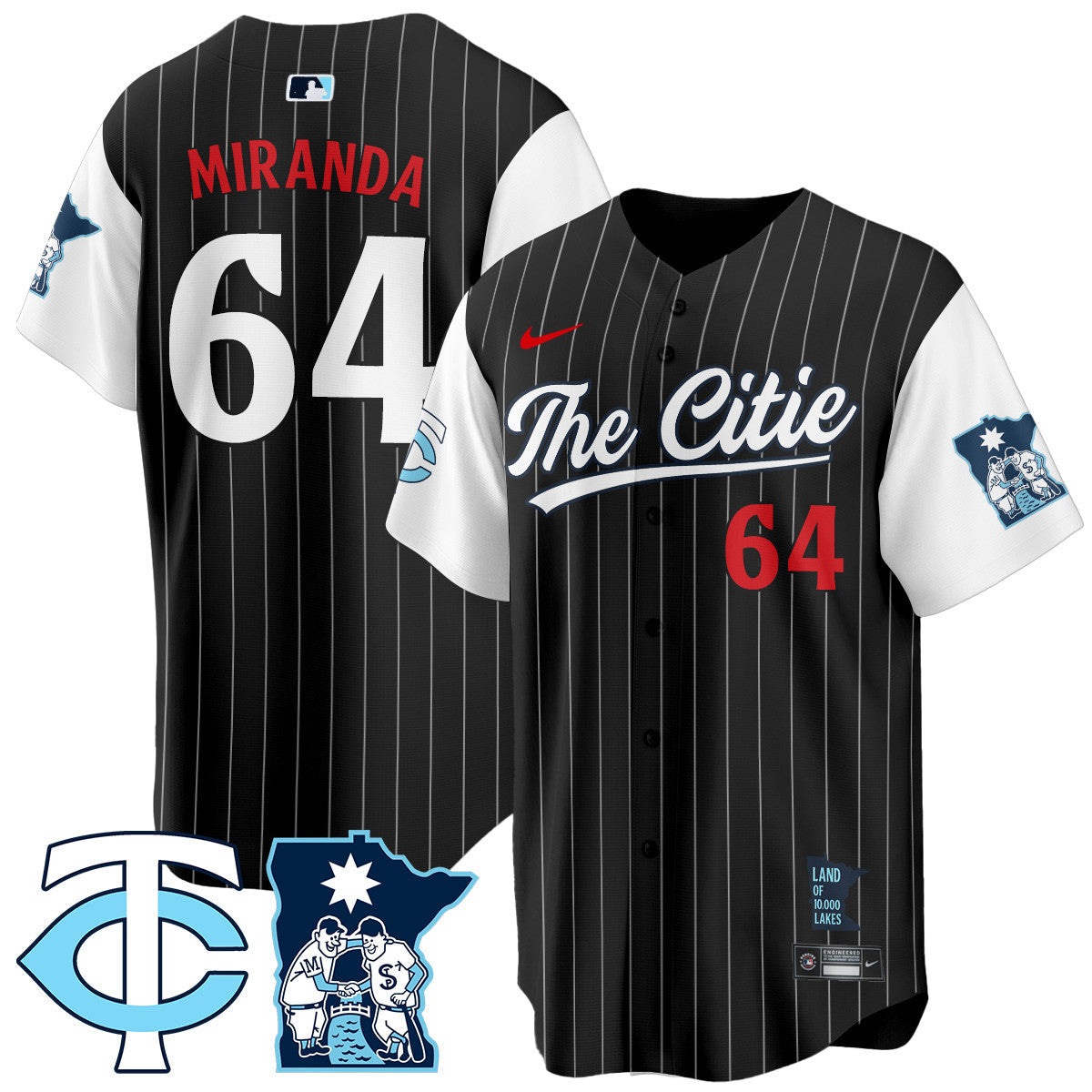 MIN City Connect Concept Men Jersey - All Stitched