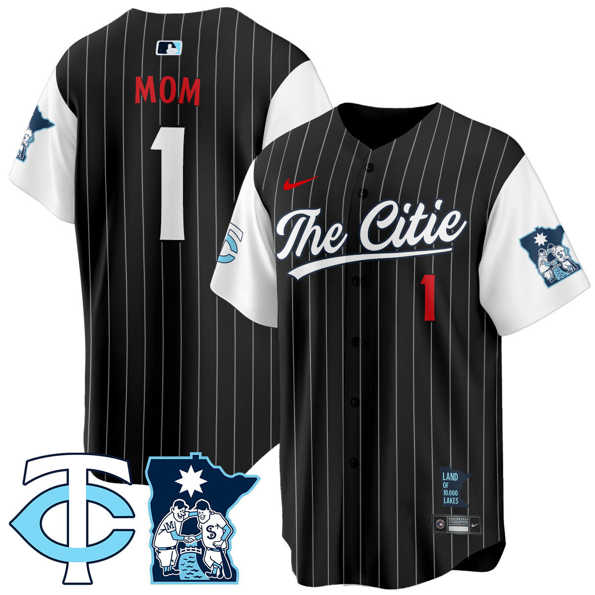 Women's Minnesota Twins City Connect Concept Jersey - All Stitched