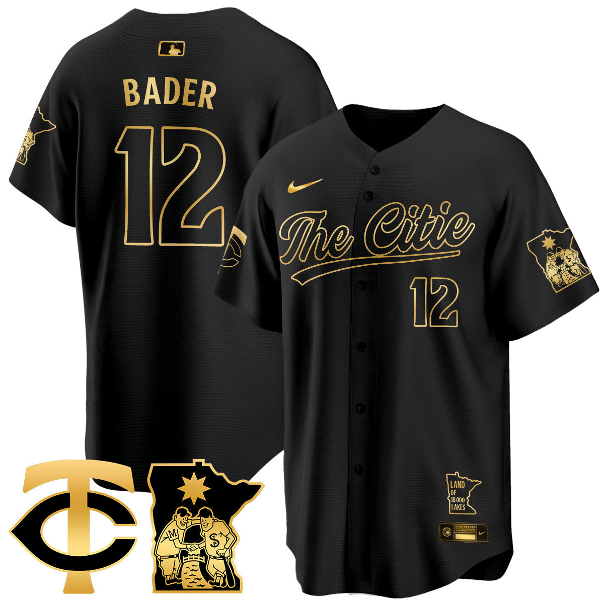 MIN City Connect Concept Men Jersey - All Stitched