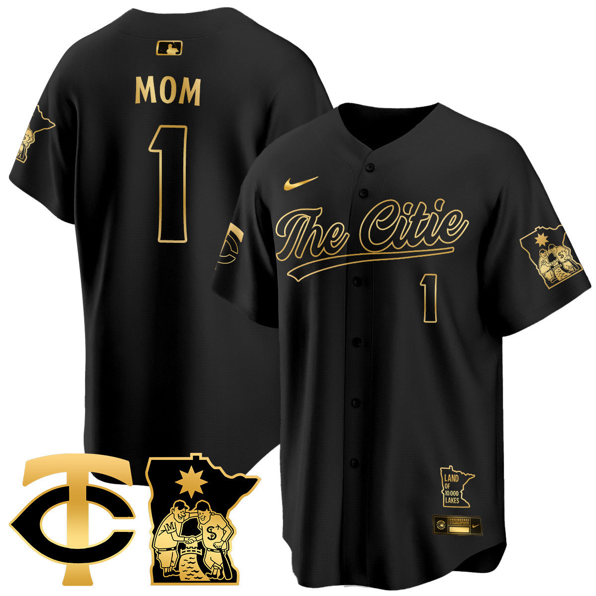 Women's Minnesota Twins City Connect Concept Jersey - All Stitched