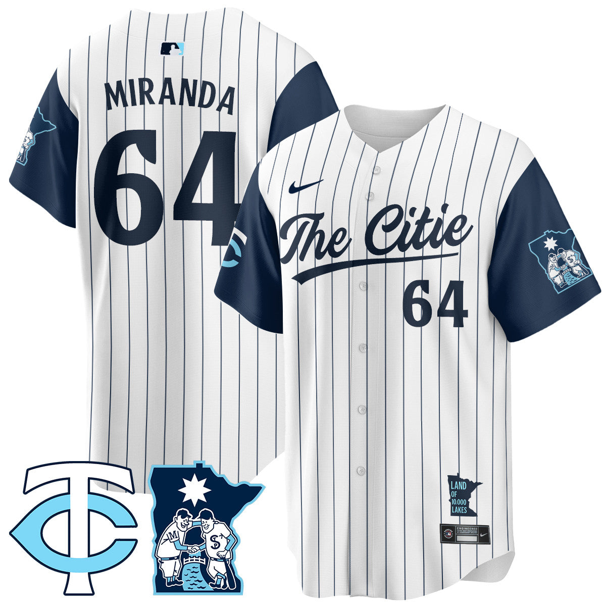 MIN City Connect Concept Men Jersey - All Stitched