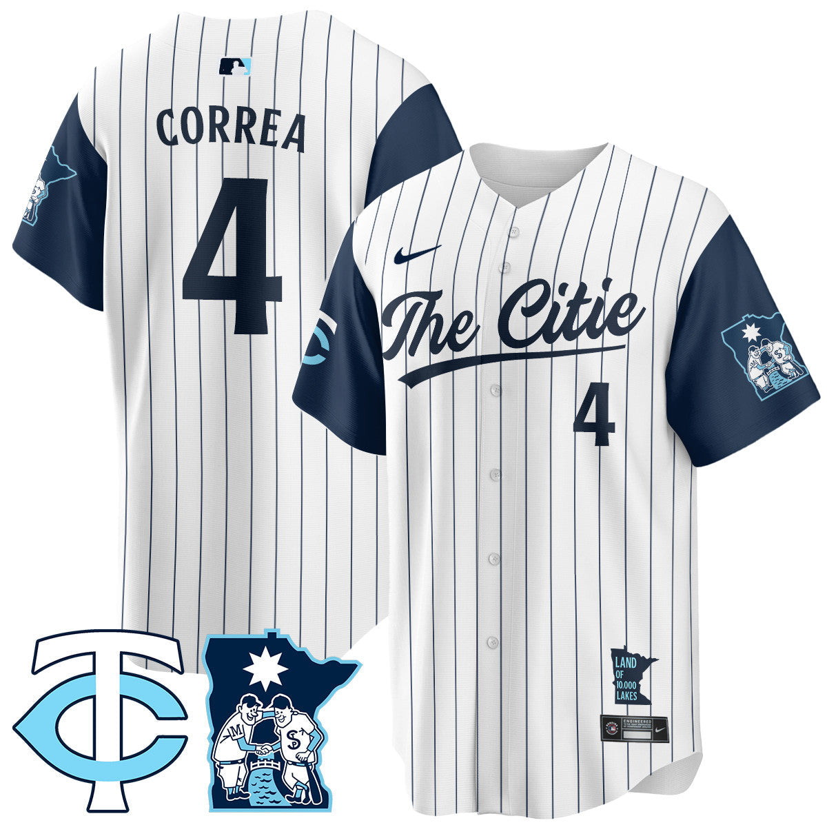 MIN City Connect Concept Men Jersey - All Stitched