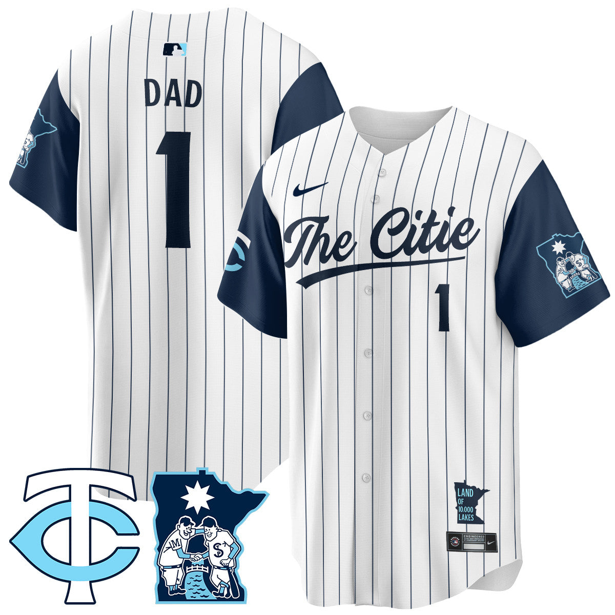 MIN City Connect Concept Men Jersey - All Stitched