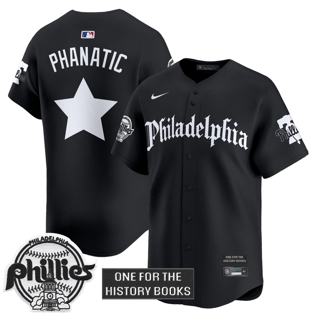 Phillies 'Retro Newspaper Edition' Vapor Premier Limited Men Jersey - All Stitched