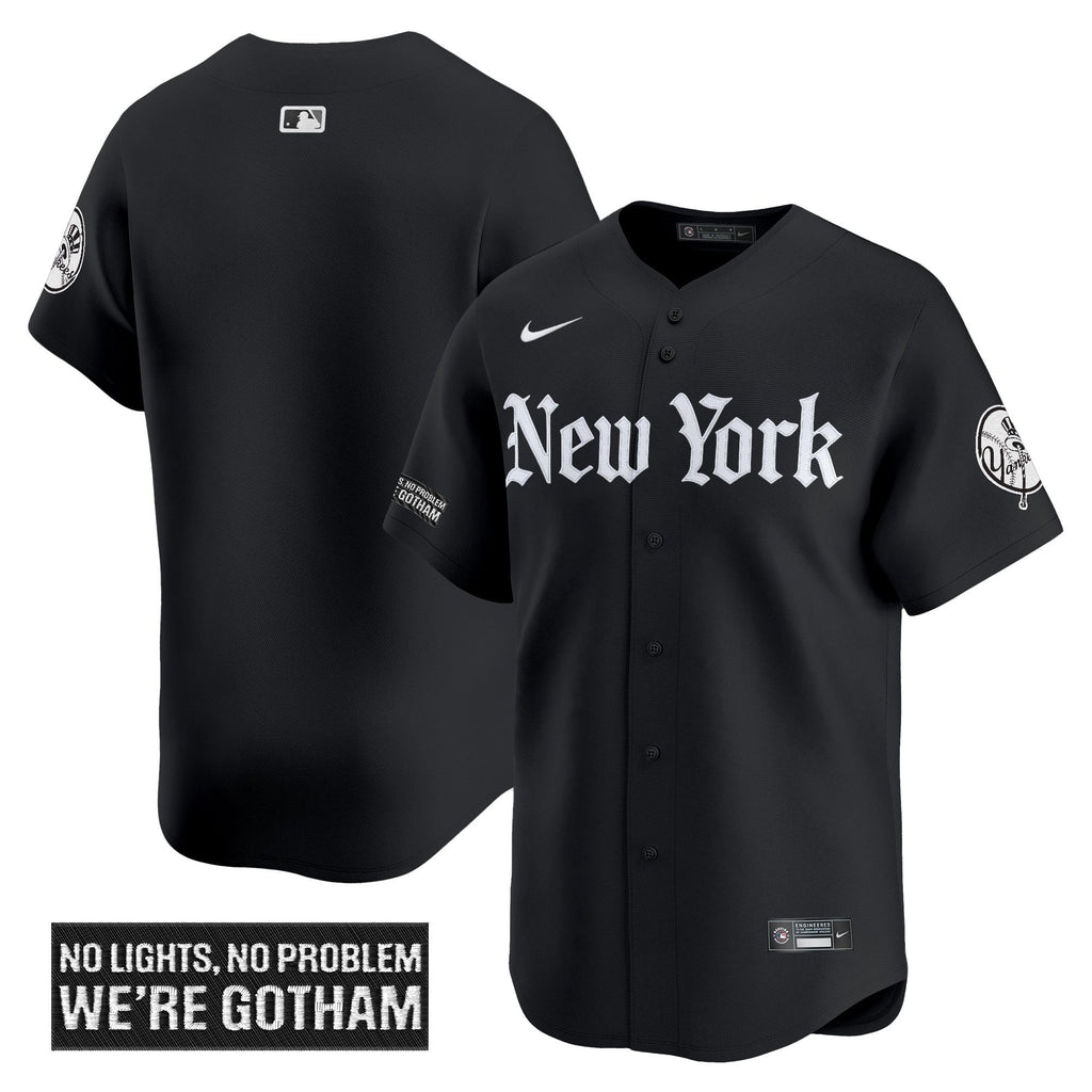NYY 'Gothic Legacy Edition' Vapor Premier Limited Men Jersey - All Stitched