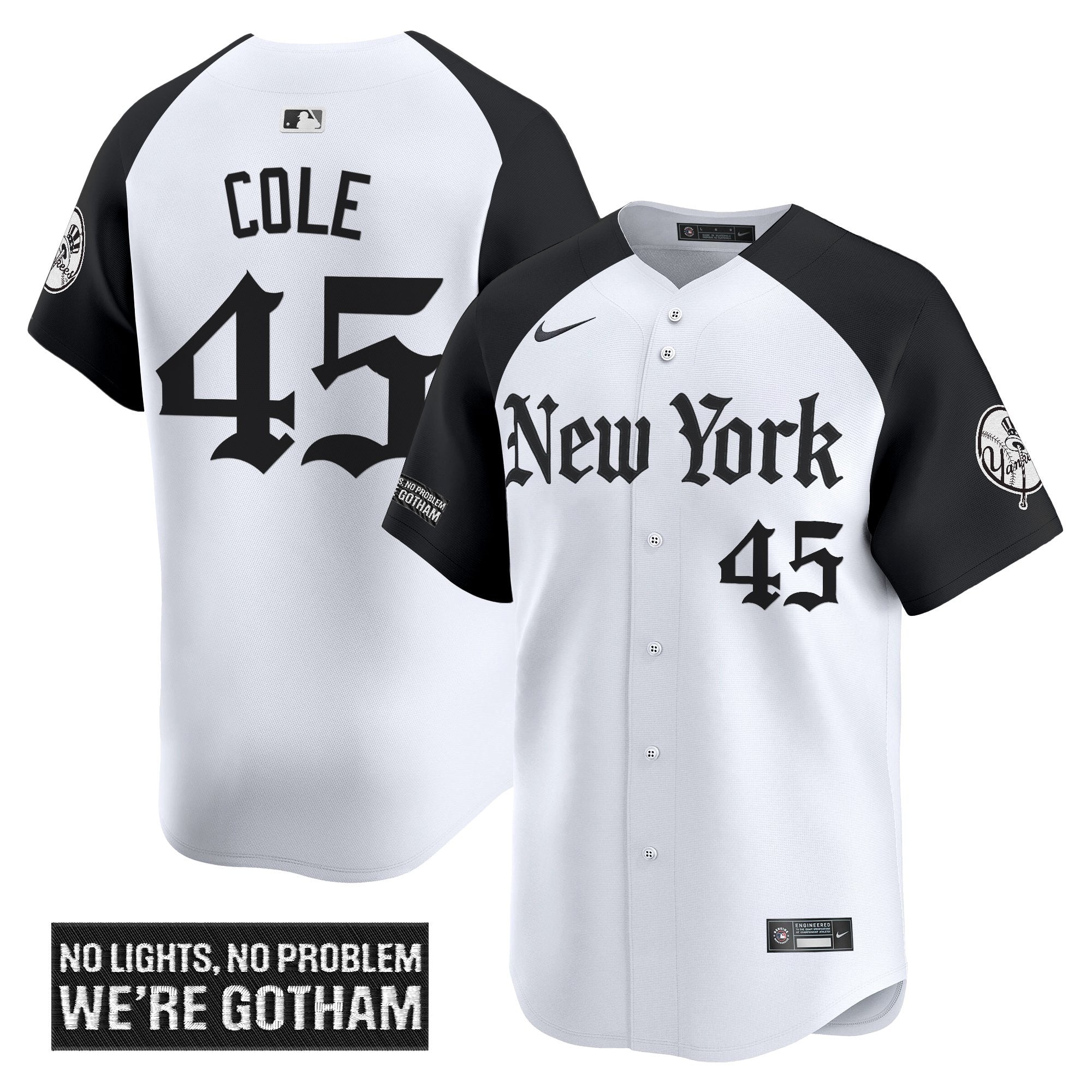 NYY 'Gothic Legacy Edition' Vapor Premier Limited Jersey - All Stitched