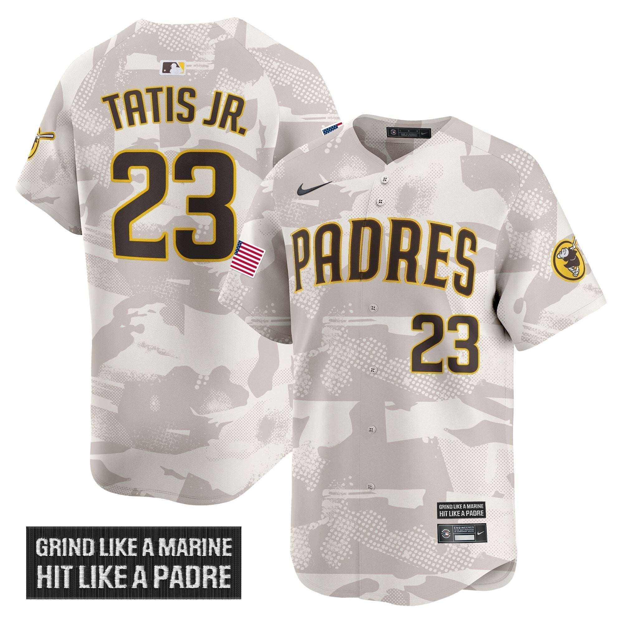 SD 2025 Armed Forces Day Vapor Premier Limited Jersey - All Stitched
